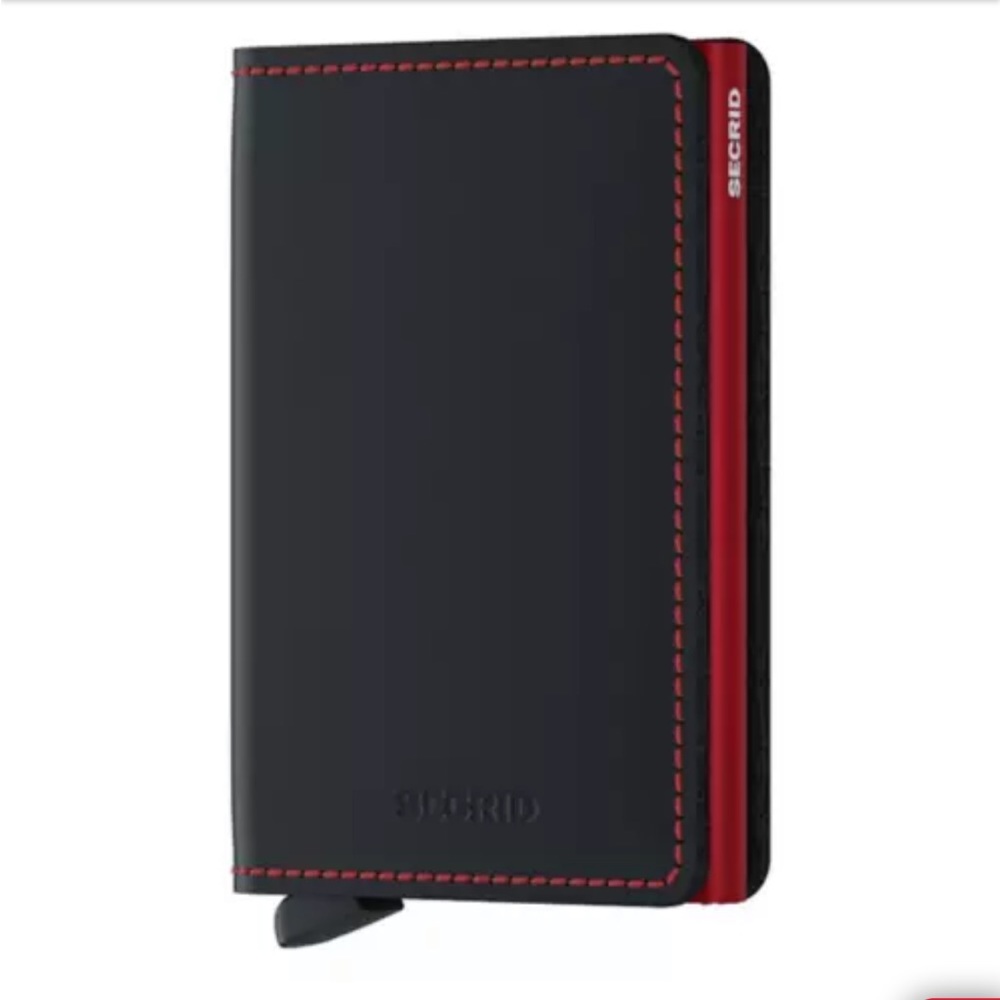 SECRID Matte Red Slimwallet